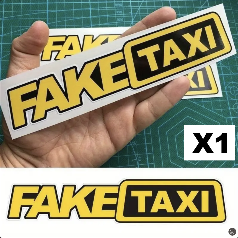 Adhésif Fake Taxi en livraison express