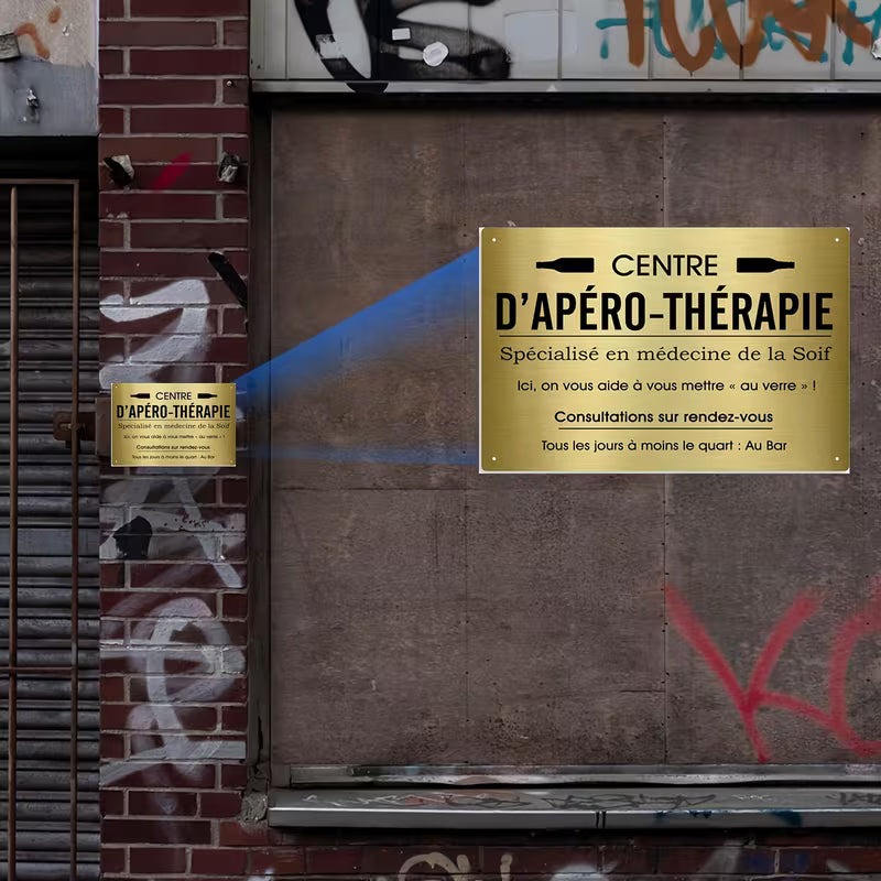 plaque apéro thérapie beauf