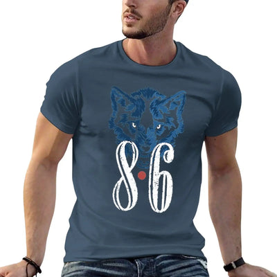 T-shirt 8.6 bleu