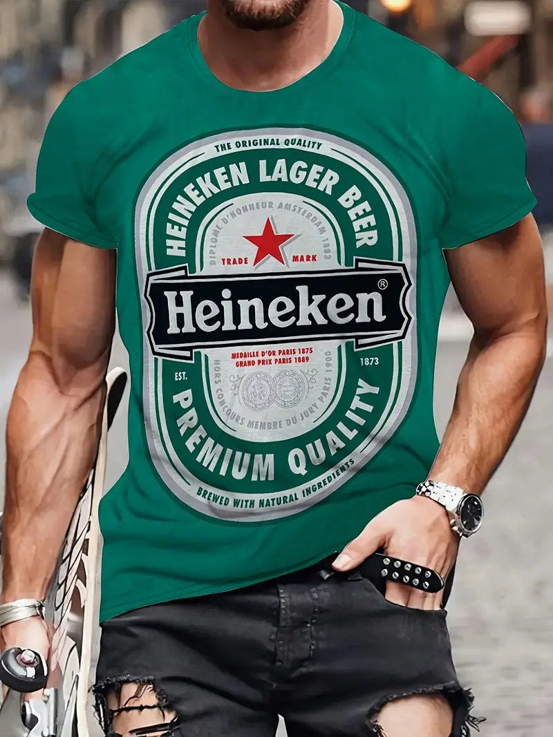 T shirt Heineken bière 8 6